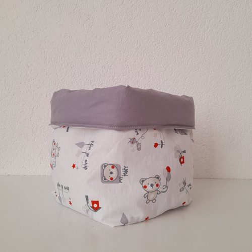 My teddy, bavlněný koš