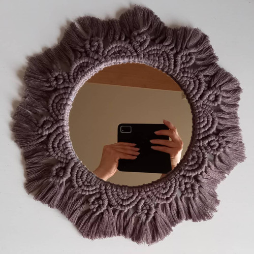 Macrame/Zrcadlo/Mandala