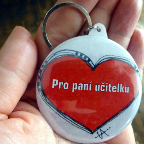 Originální zrcátko na klíče NOVINKA