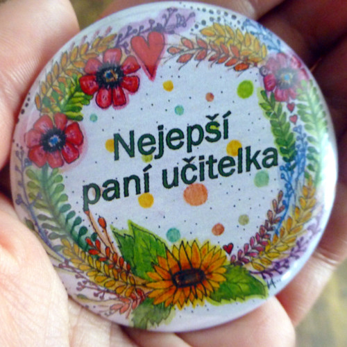 Odznáček VELKÝ 6 cm — foto 1