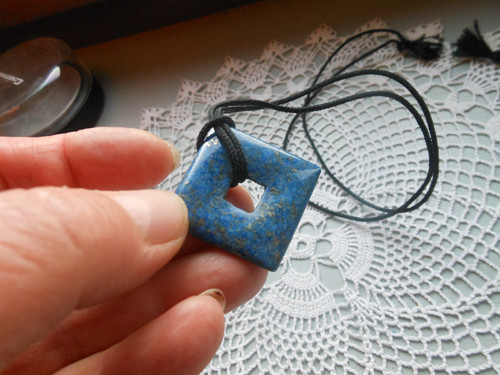 Náhrdelník lapis lazuli — foto 1