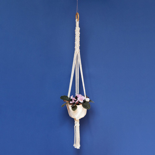 Macrame závěs na květináč