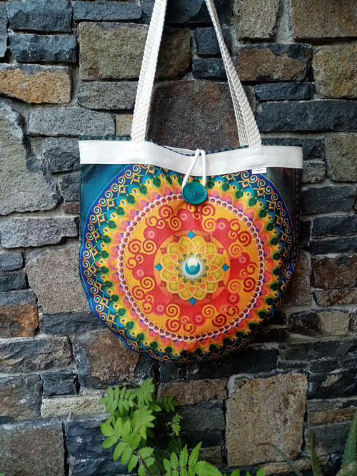 Mandala - tyrkys a oheň — foto 1