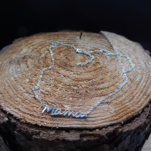 Náhrdelník- Nerezový - Mama
