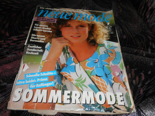 Neue mode 7-1985 Německý — foto 1