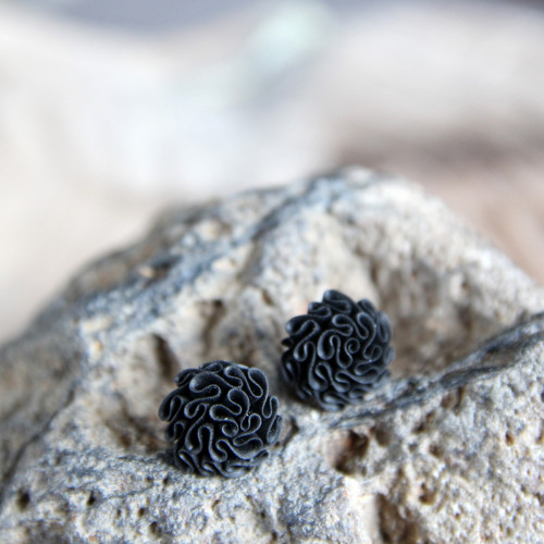 Náušnice Black — foto 1