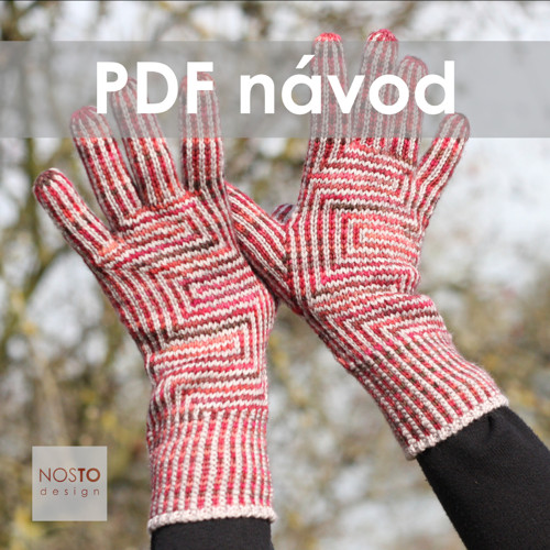 Prstové rukavice Hermes - PDF návod