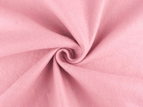 Filc / plsť šíře 90 cm (10cm) - růžová