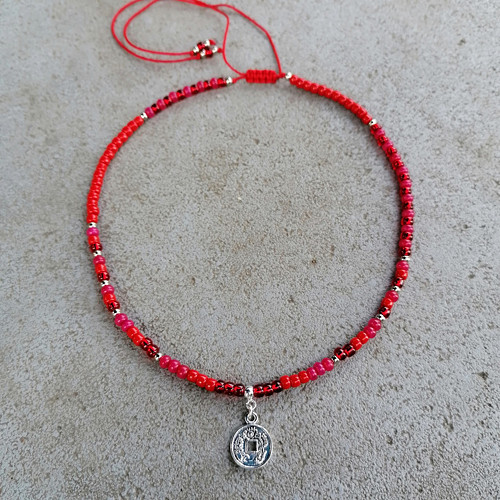 Chinese Lucky Coin Choker Necklace