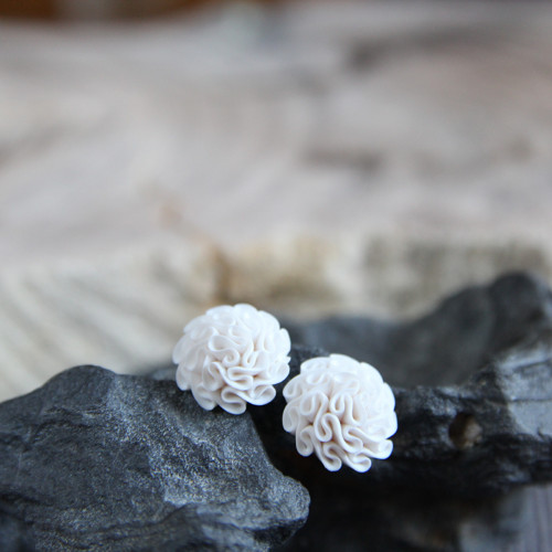 Náušnice White — foto 1