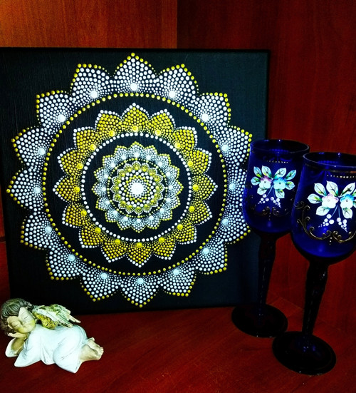 Mandala NA KŘÍDLECH ANDĚLŮ — foto 1