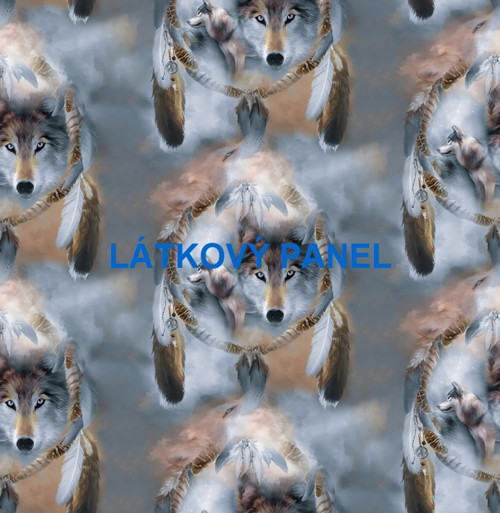 Bavlněný panel 25 x 25cm VLCI — foto 1
