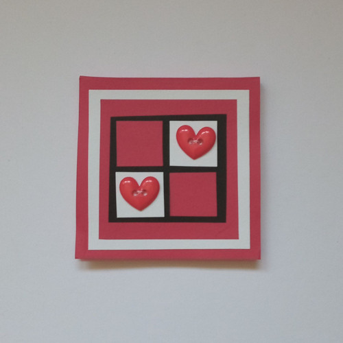Bloček střední - červený (Post-it)