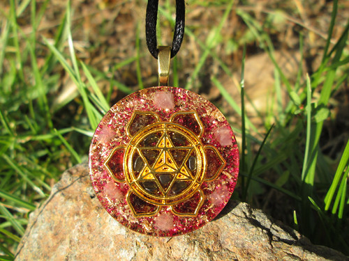 Org. šperk ,,Sri Yantra Ochrany " — foto 1