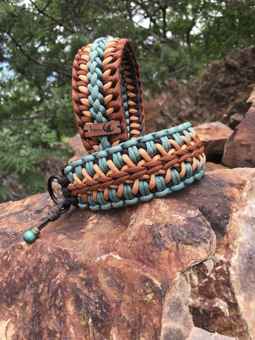 Designový paracord obojek na míru