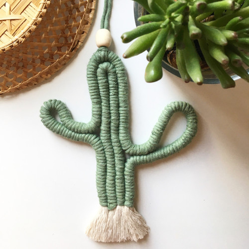 Macramé kaktus