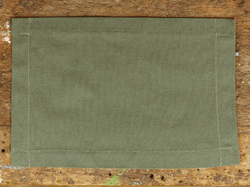 Prostírání - Jacquard twill green, 2ks/bal