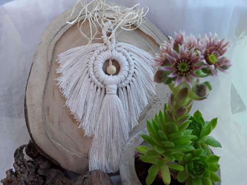 Macramé anděl "Natur" — foto 1