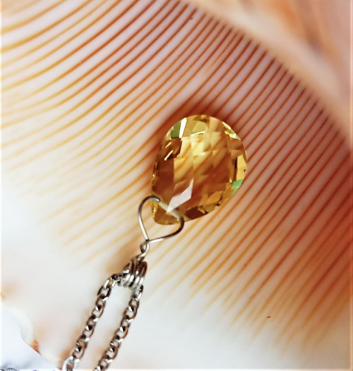 Lemon quartz náhrdelník