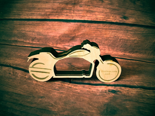 Kasička - motorka