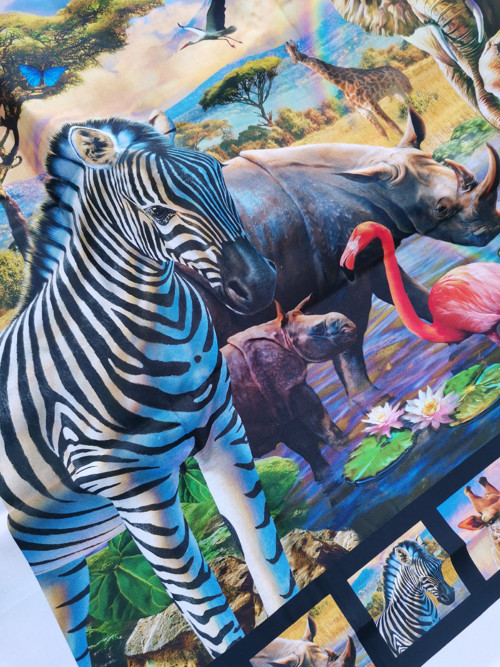 Panel Artworks XVIII, Zebra atd.