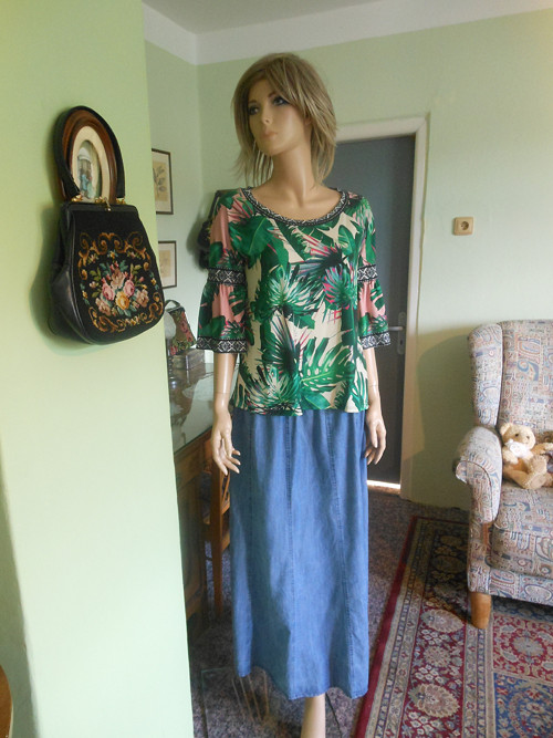 Boho tunika z pralesa, vel.uni — foto 1