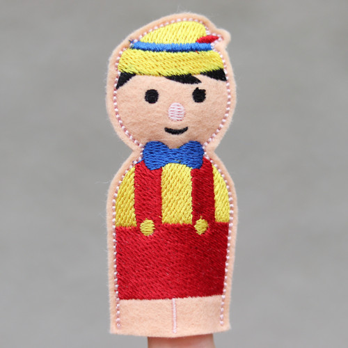 Pinocchio - prstový maňásek - 1 ks
