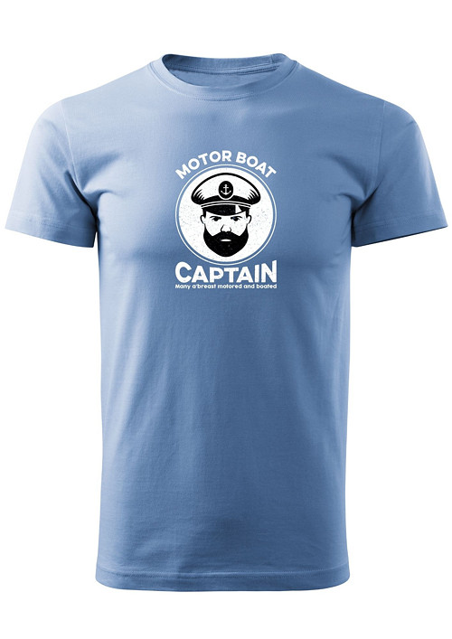 Pánské tričko "Motor Boat Captain" — foto 1
