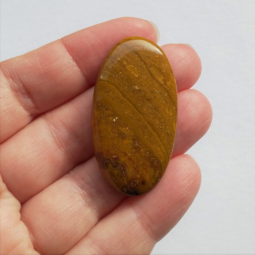 Jaspis 156 kabošon 42 x 23 x 6 mm
