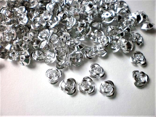 Růžička kov 10 mm/10 kusů