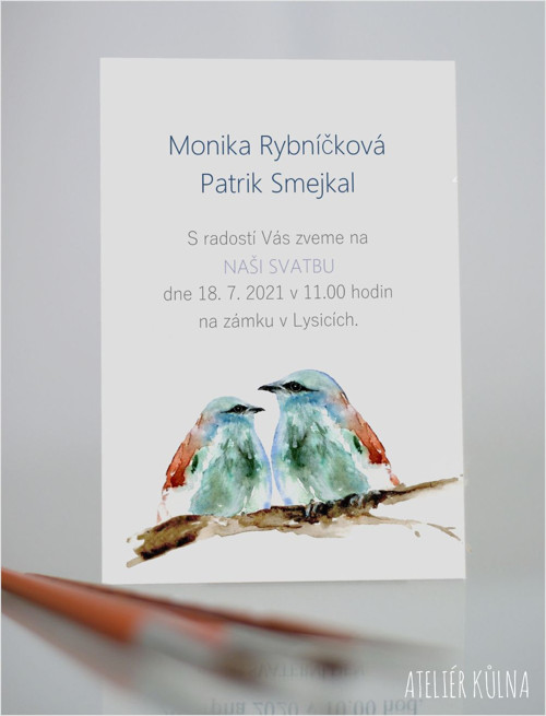 Svatební oznámení *Mandelíci* (No.227)