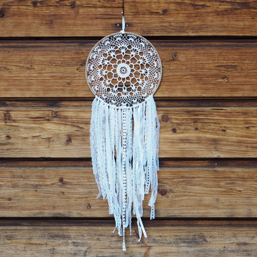 Lapač snů v boho stylu 6 (Ø25 cm) — foto 1
