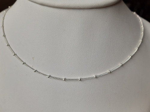 Pancer s korálky řetízek Ag 925/1000