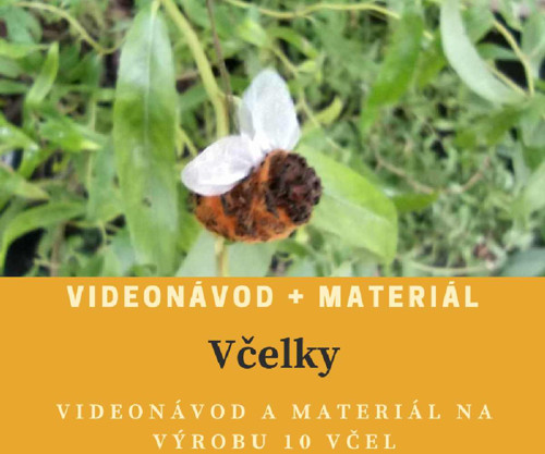 10 včeliček - videonávod + materiál