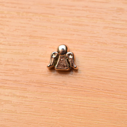 Andělíček rose gold - 13mm x 11mm