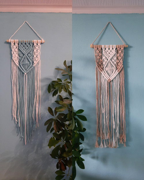 Závěsná dekorace Macramé