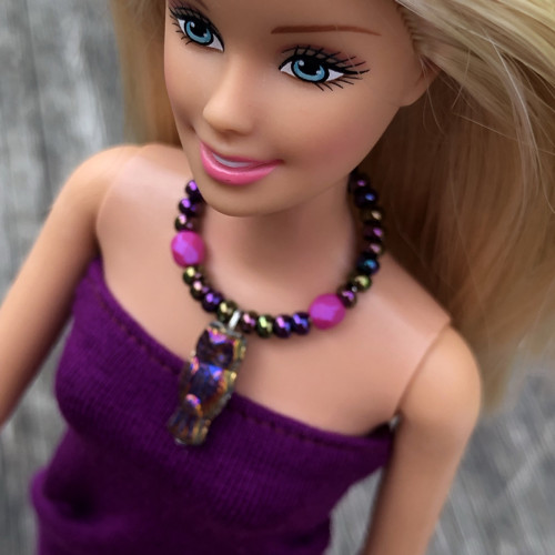 Barbie náhrdelník sova 1 — foto 1