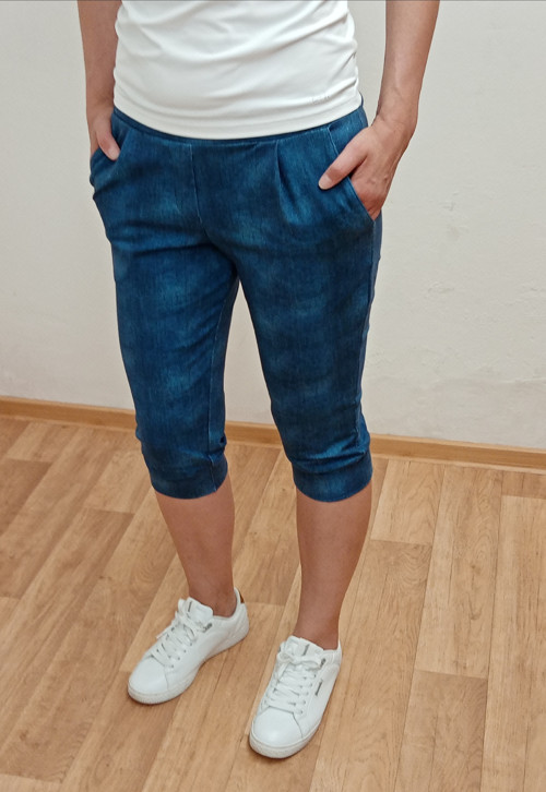 DÁMSKÉ 3/4 TEPLÁKY - střih Petra — foto 1