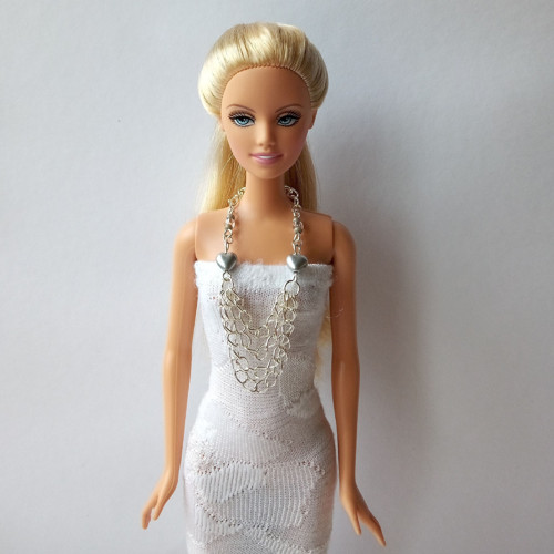 Šperky pro Barbie - řetízkový náhrdelník — foto 1