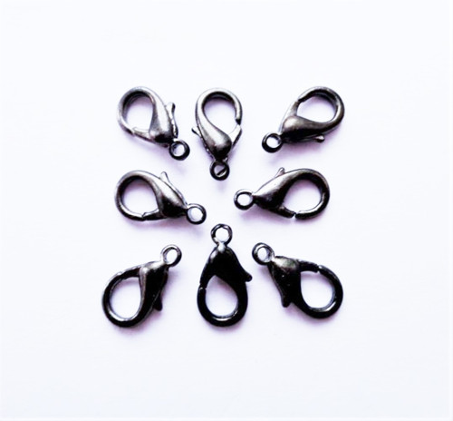 Karabinka gunmetal 15mm x 8mm / 4kusy