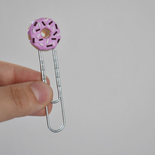 Záložka do knížky donut