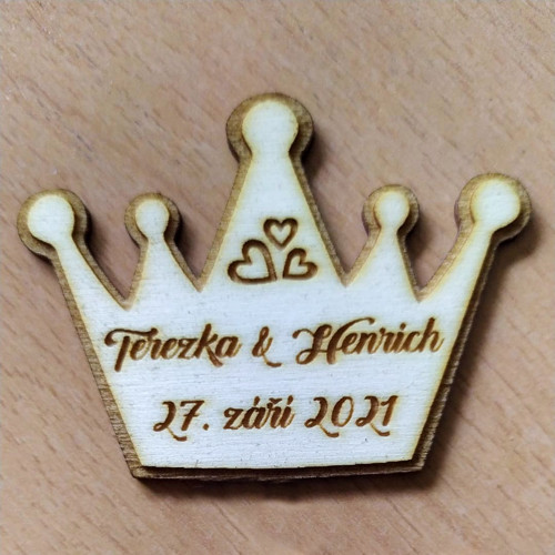 Děkujeme... královská koruna.