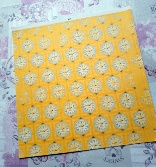 Scrapbooková čtvrtka 30x30cm