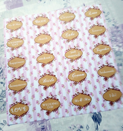 Scrapbookový papír - 30x30cm — foto 1