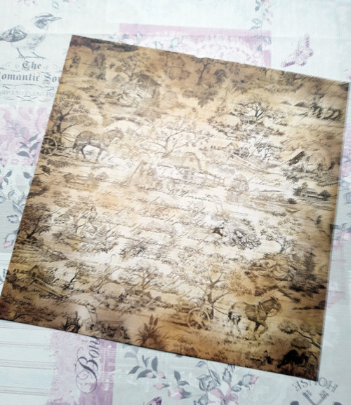 Scrapbookový papír 30x30cm — foto 1