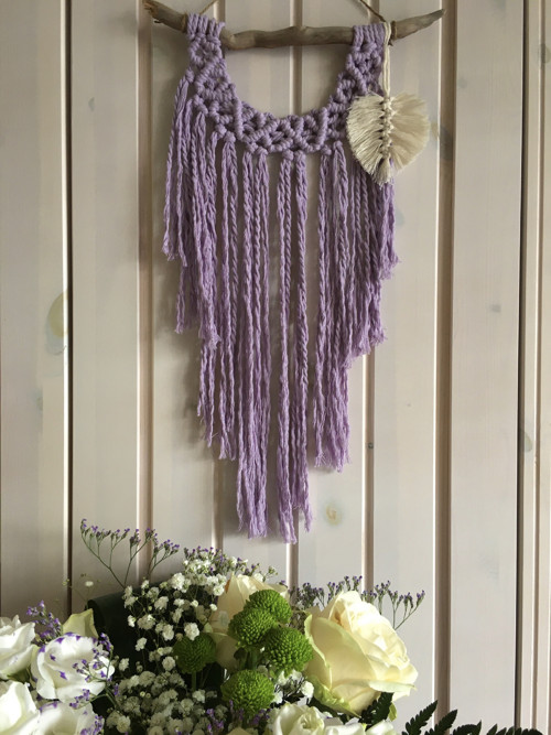 Macramé závěs — foto 1