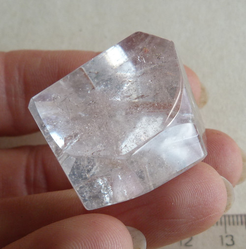 Křišťál s rutilem - brus - 3,2 cm