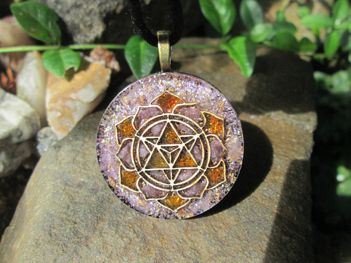 Org. šperk ,, Sri Yantra Šamanky " — foto 1