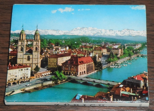 Turistické leporelo, ZÜRICH - Švýcarsko