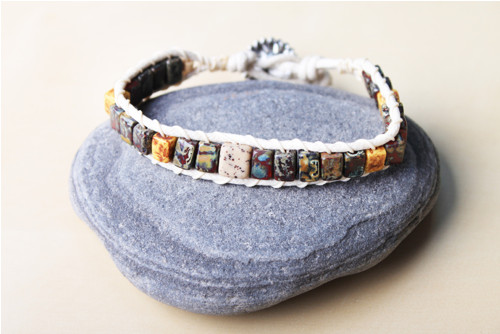 Wrap náramek s korálky — foto 1
